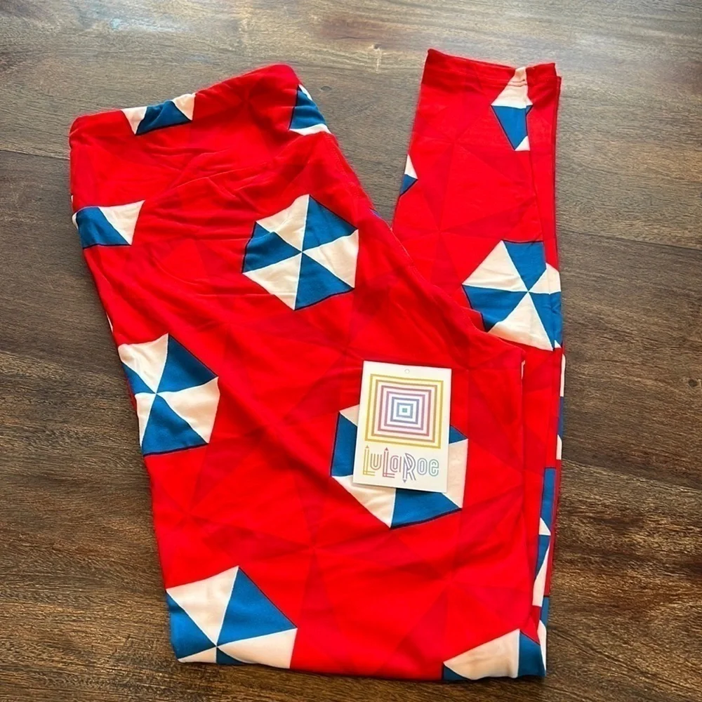 LulaRoe leggings printed